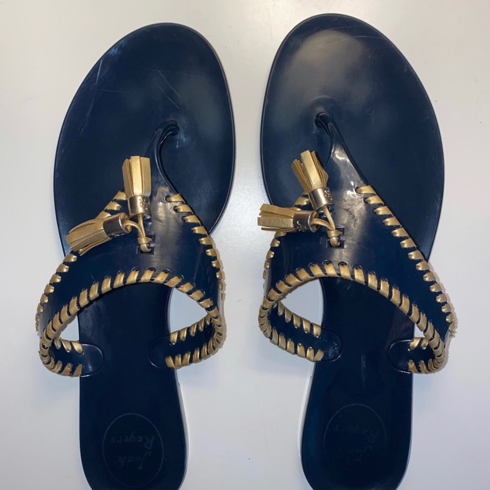 blue and gold jack rogers